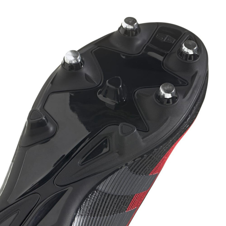 ADIDAS Predator Sg Nero Grigio - Scarpe Da Calcio Uomo