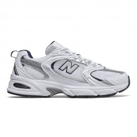 530 Mesh bianco blu argento