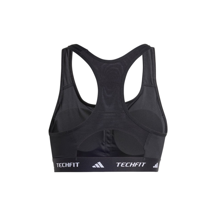 ADIDAS Reggiseno Sportivo Tech Fit Nero Donna