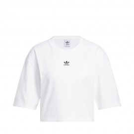 Essentials Crop bianco