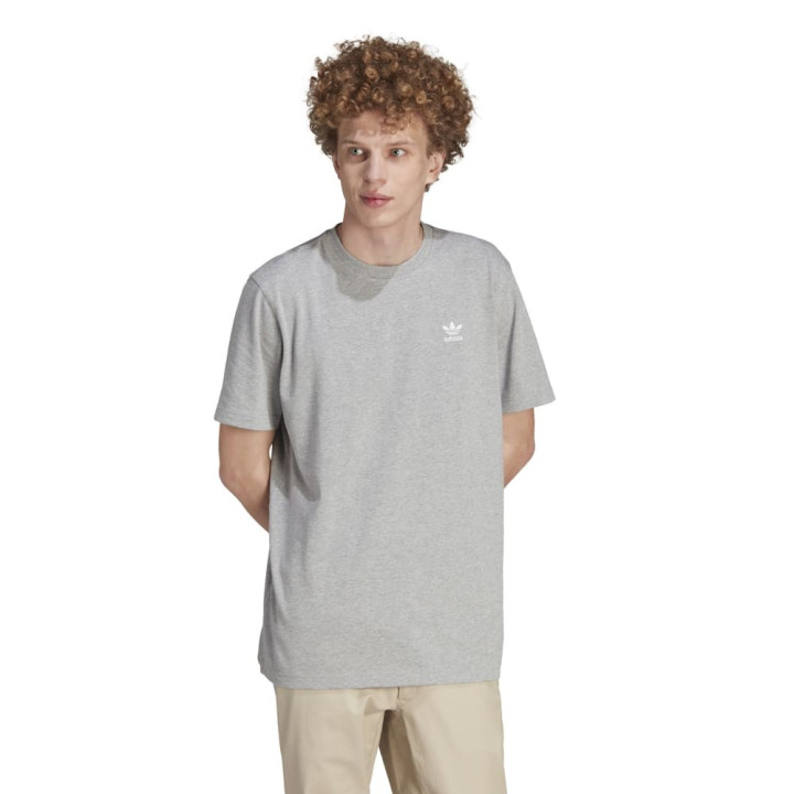 ADIDAS Originals T-Shirt Small Logo Grigio Uomo