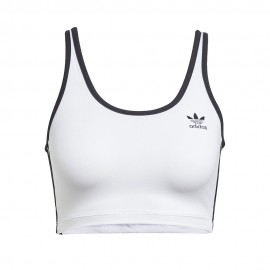 Top Adicolor 3-Stripes bianco