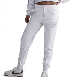 Sportswear Club Pantaloni Con Polsino logo bianco