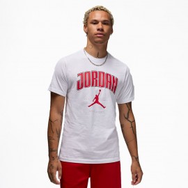 Jordan T-Shirt Big logo bianco