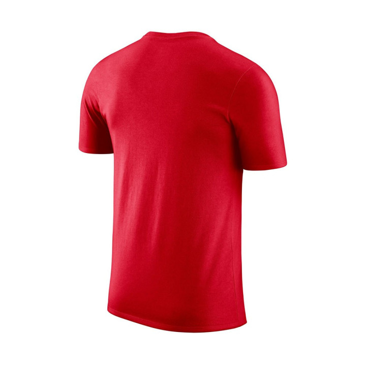 Nike Maglia Basket Nba Bulls Jordan Cities Rosso Nero Uomo