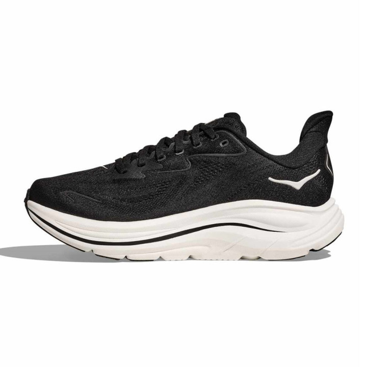 Hoka Clifton 10 Nero Bianco - Scarpe Running Uomo