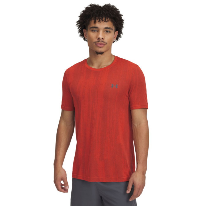 Under Armour Maglietta Palestra Seamless Nero Uomo