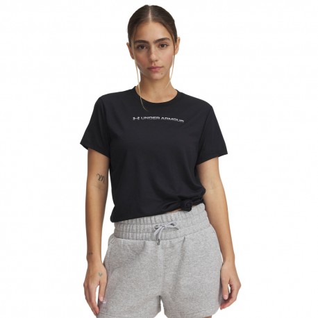 Under Armour Maglietta Palestra Tech Nero Donna