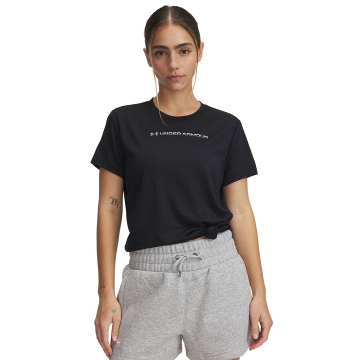 Under Armour Maglietta Palestra Tech Nero Donna