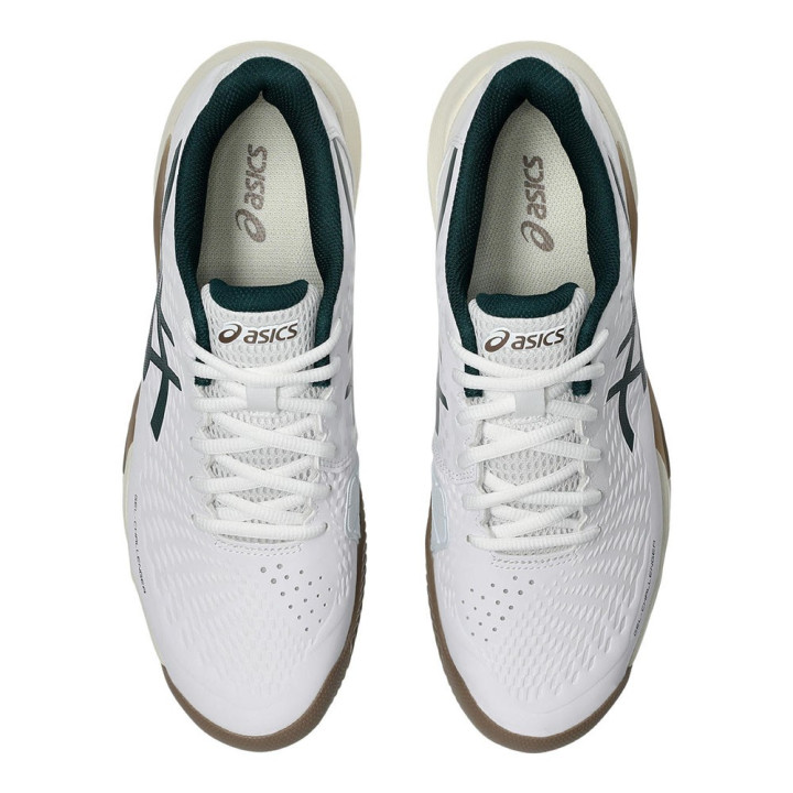 Asics Gel-Challenger 14 Clay Bianco Saxon Verde - Scarpe Da Tennis Uomo