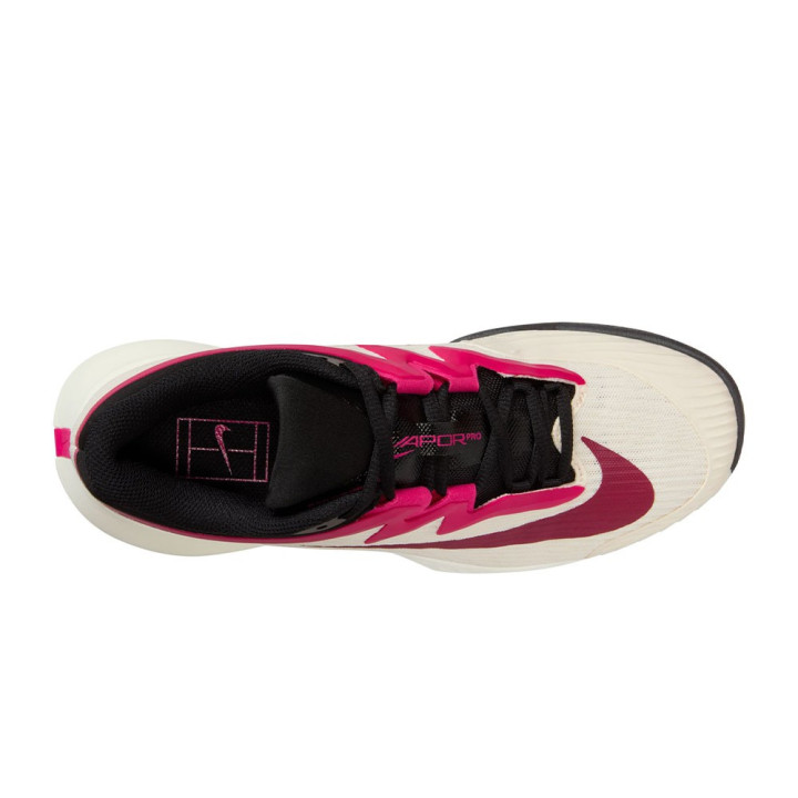 Nike Vapor Pro 3 Clay Pale Ivory Rush Rosa - Scarpe Da Tennis Donna