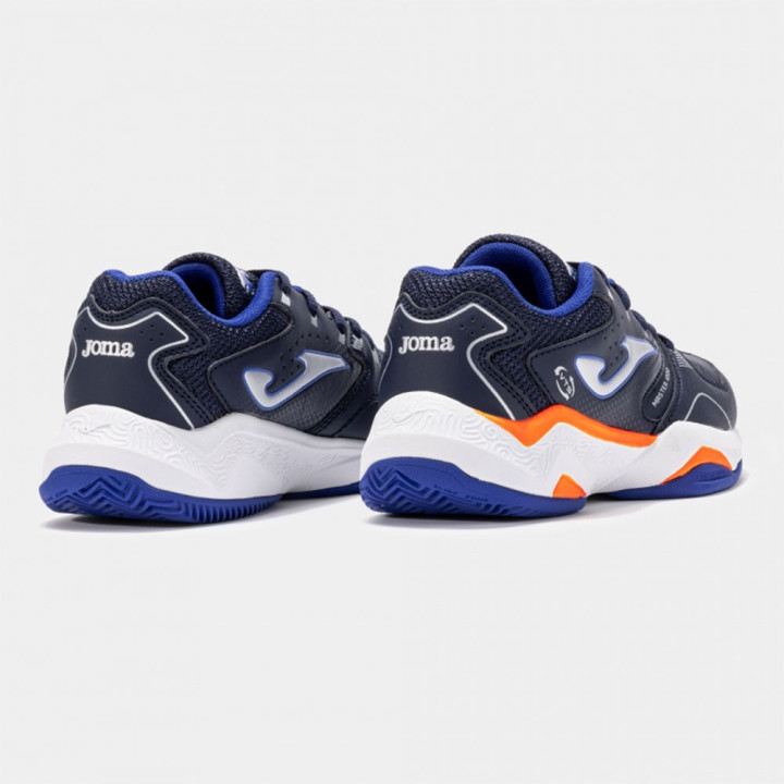 Joma Master 1000 Clay Blu Arancio - Scarpe Da Tennis Bambino