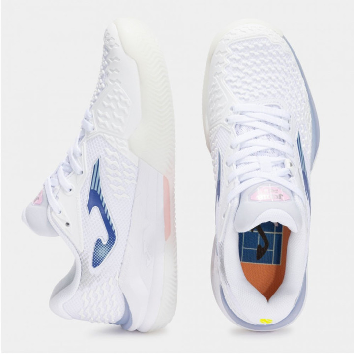 Joma Ace Clay Bianco Blu - Scarpe Da Tennis Donna