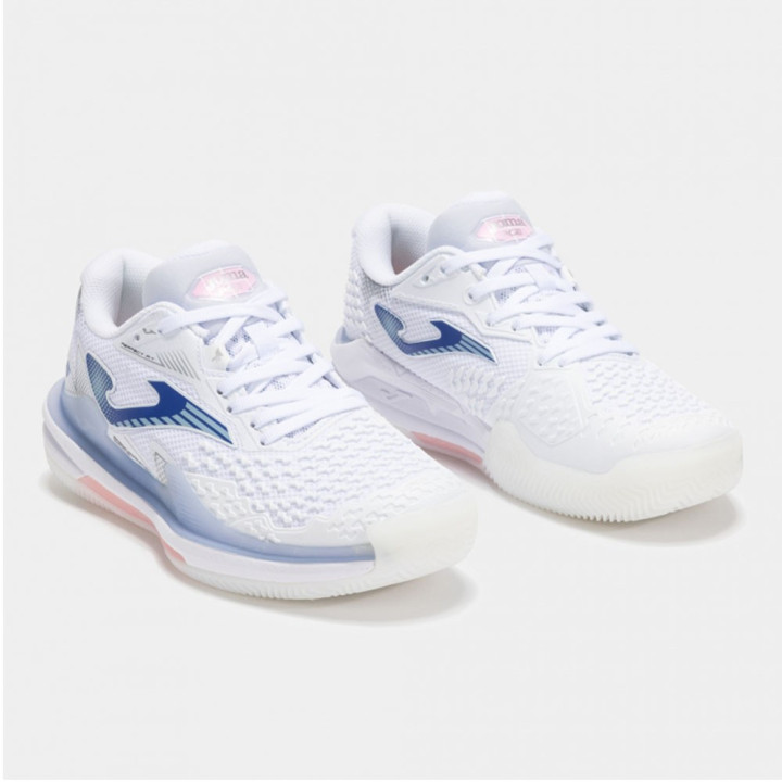 Joma Ace Clay Bianco Blu - Scarpe Da Tennis Donna
