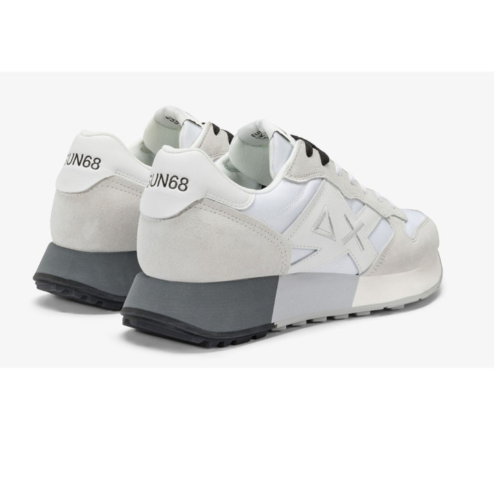 Sun 68 Jaki 2.0 Bicolor Bianco Grigio - Sneakers Uomo