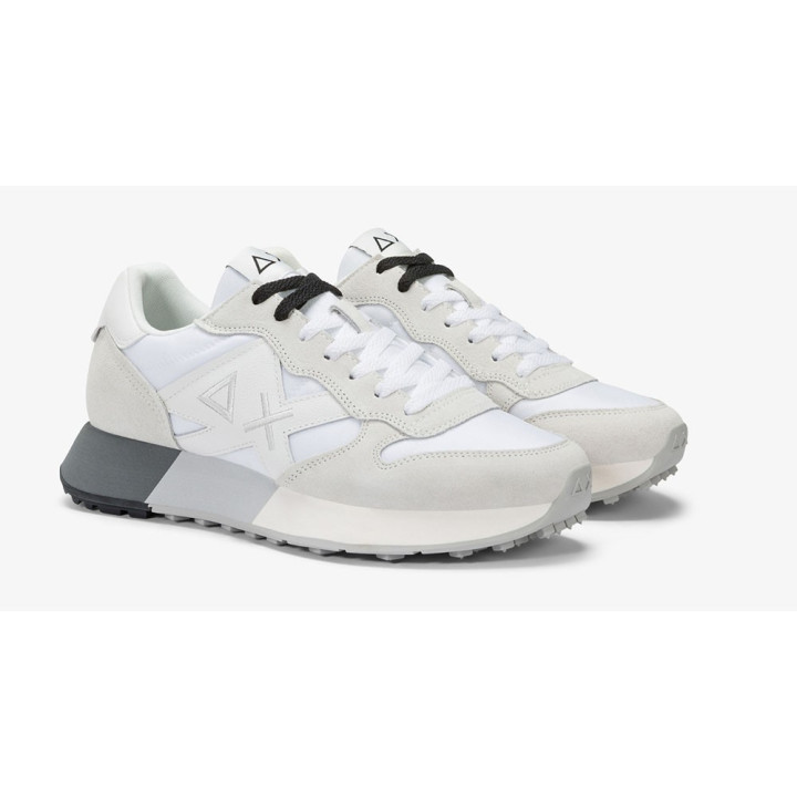Sun 68 Jaki 2.0 Bicolor Bianco Grigio - Sneakers Uomo