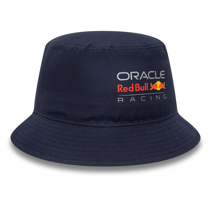 New Era Cappellino Bucket Rosso Bull Racing Blu