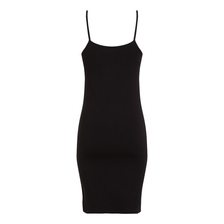 Calvin Klein Abito Con Corpetto Slim Nero Donna