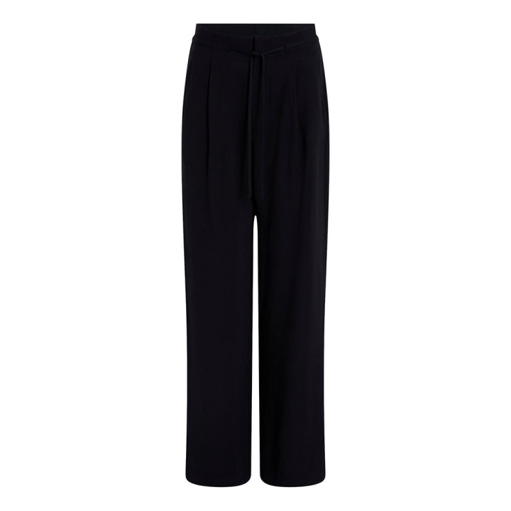 Calvin Klein Pantaloni Relax Nero Donna