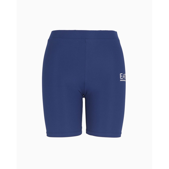 Ea7 Vestito Tennis Pro Star Bianco Medieval Blue Donna
