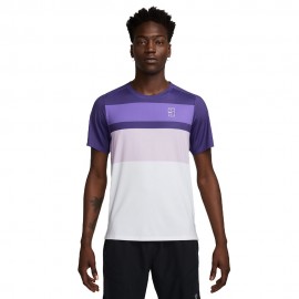 Court Advantage Maglia Tennis Wild Grape bianco