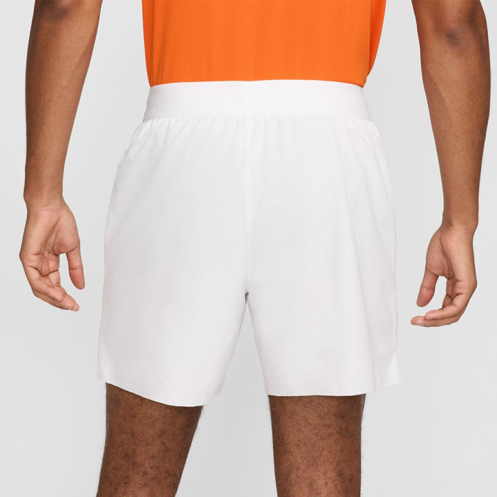 Nike Court Advantage Pantaloncini Tennis 6" Bianco Uomo