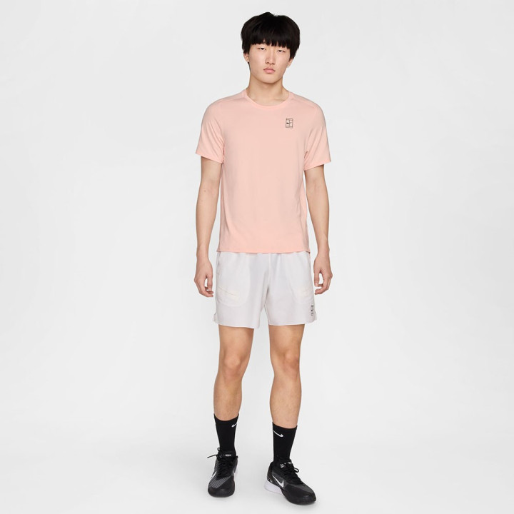 Nike Court Advantage Maglia Tennis Washed Coral Uomo