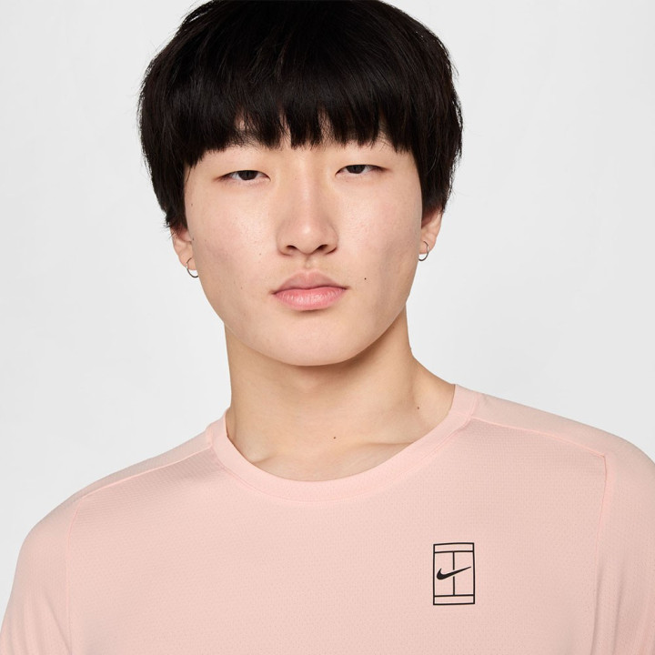 Nike Court Advantage Maglia Tennis Washed Coral Uomo