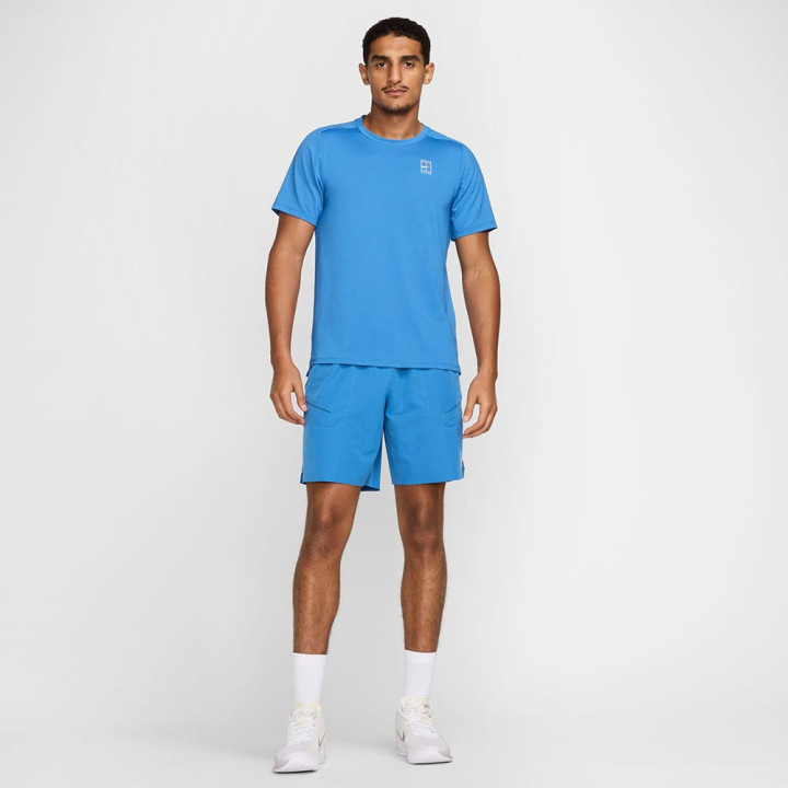 Nike Court Advantage Maglia Tennis Star Blue Uomo