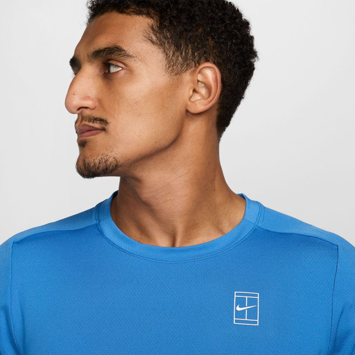 Nike Court Advantage Maglia Tennis Star Blue Uomo