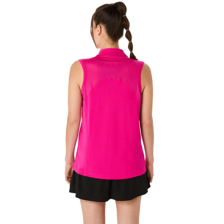 Asics Canotta Tennis Court Rosa Rave Donna