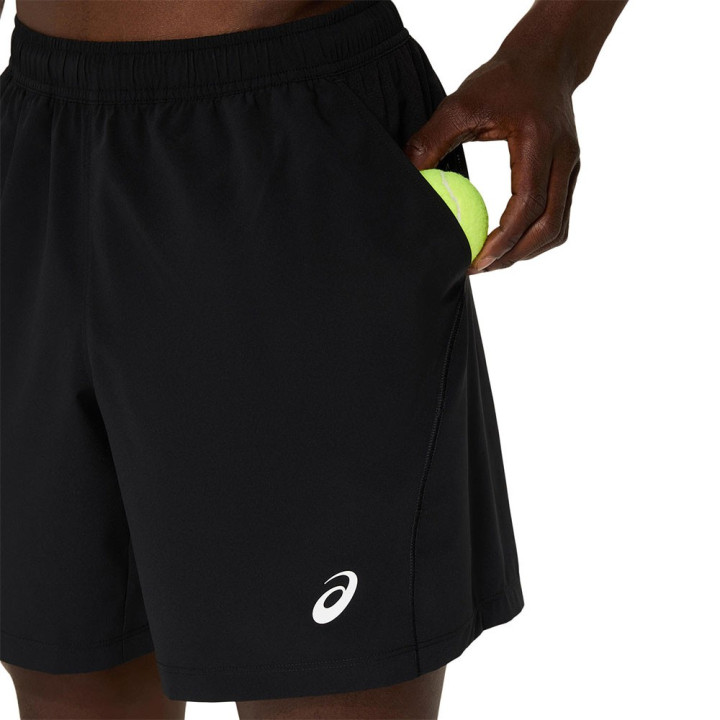 Asics Pantaloncini Tennis 7In Court Performance Nero Uomo