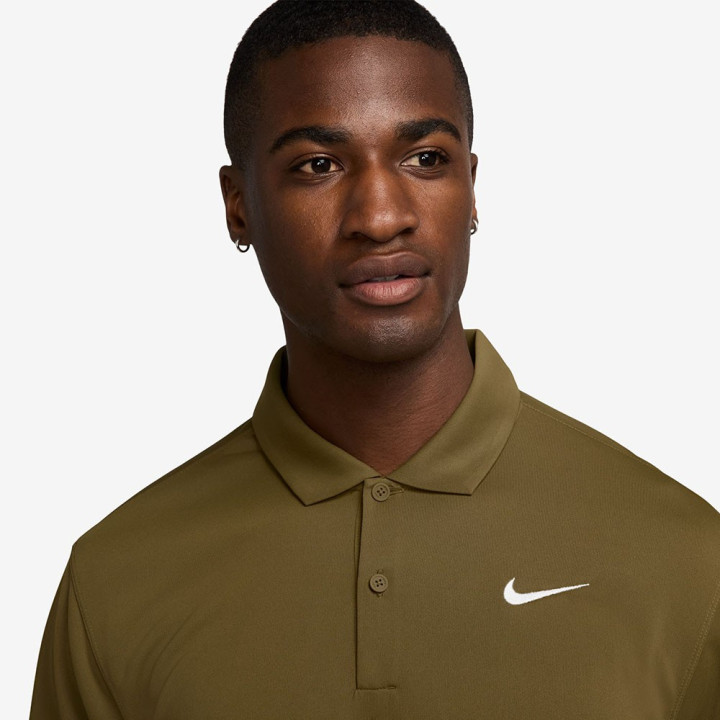 Nike Court Dri-Fit Polo Tennis Victory Olive Flak Uomo