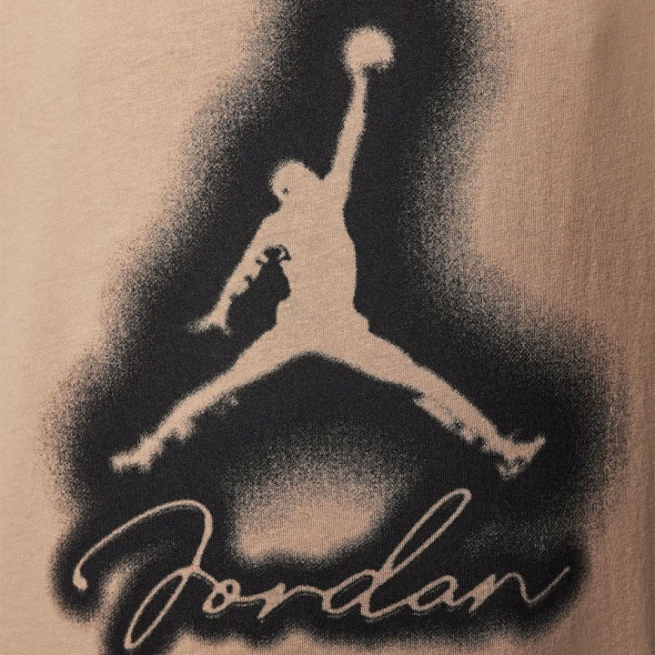 Nike Jordan Mvp T-Shirt Aerografata Beige Ragazzo