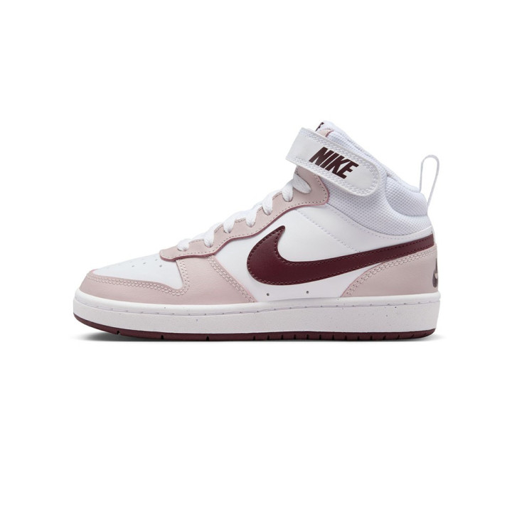 Nike Court Borough Mid 2 GS Bianco Rosso Bambino
