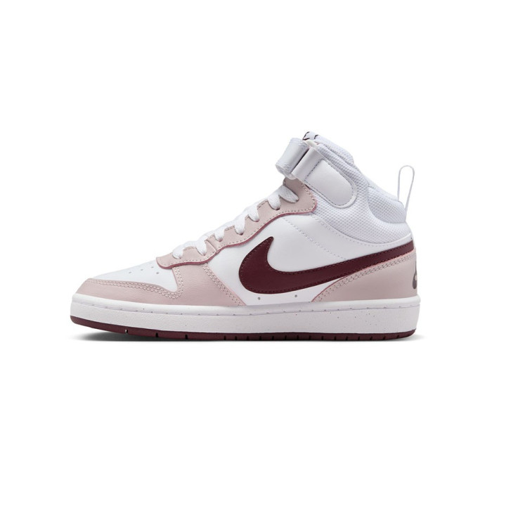 Nike Court Borough Mid 2 GS Bianco Rosso Bambino