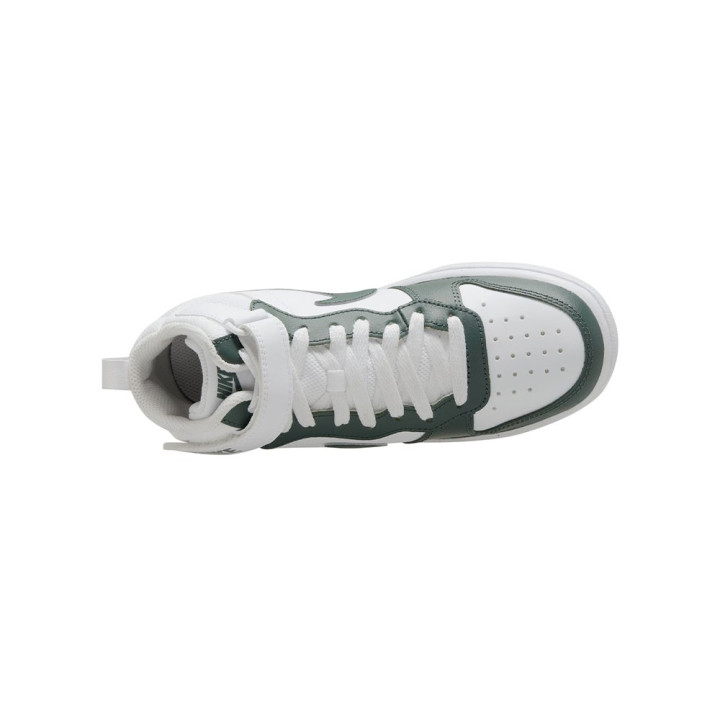 Nike Court Borough Mid 2 GS Bianco Verde Bambino