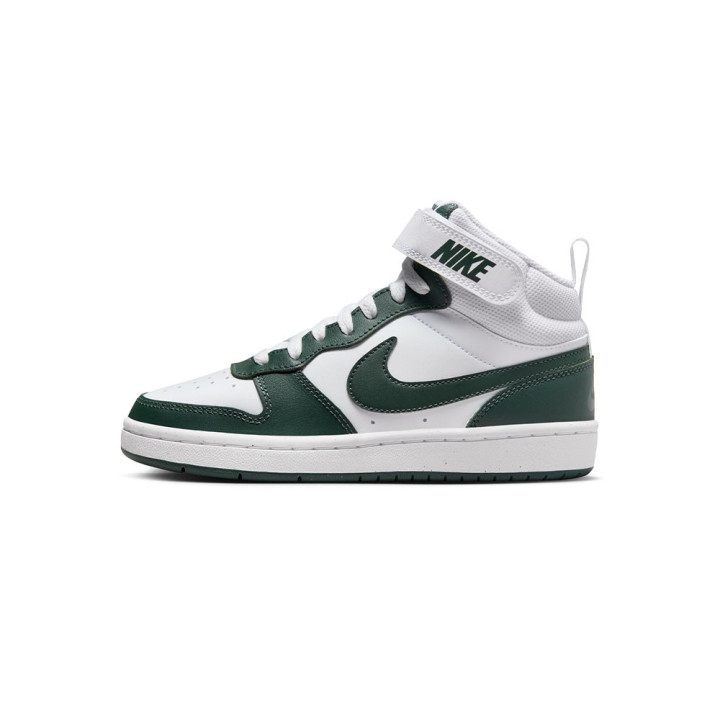 Nike Court Borough Mid 2 GS Bianco Verde Bambino