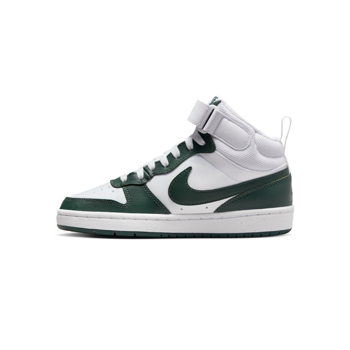 Nike Court Borough Mid 2 GS Bianco Verde Bambino