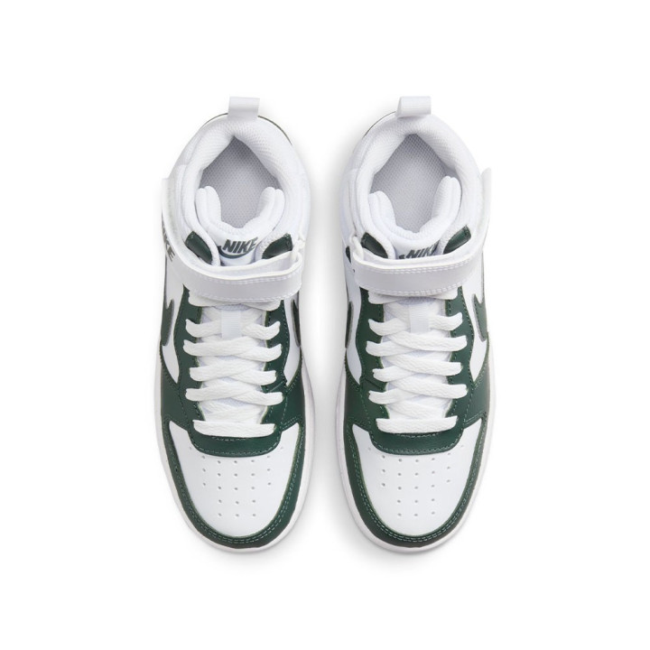 Nike Court Borough Mid 2 GS Bianco Verde Bambino