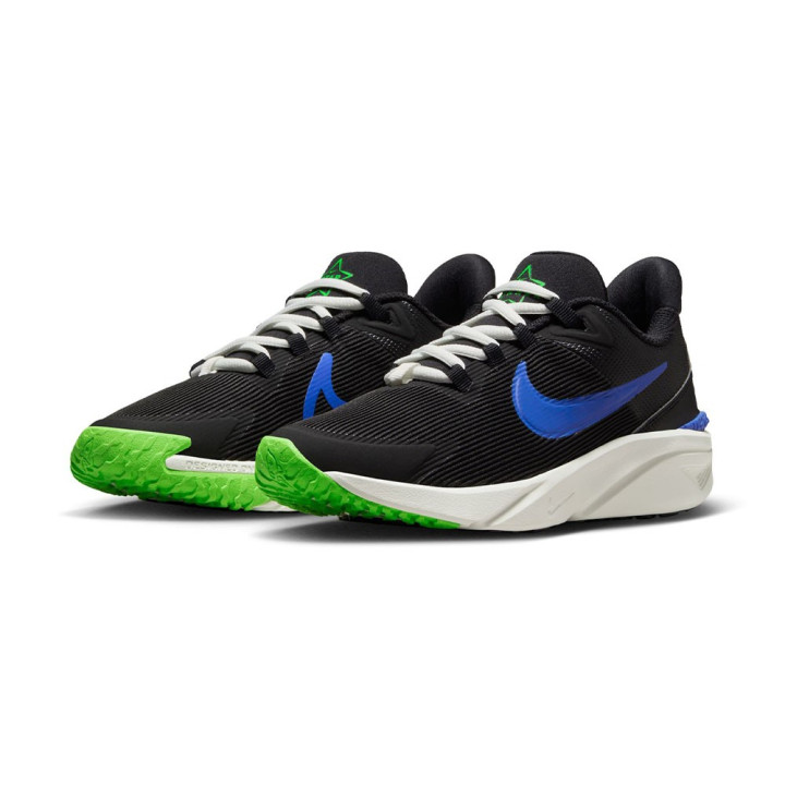 Nike Star Runner 4 GS Nero Blu Bambino