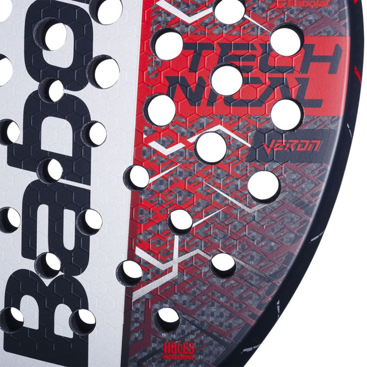 Babolat Racchetta Padel Technical Veron Rosso Nero Bianco