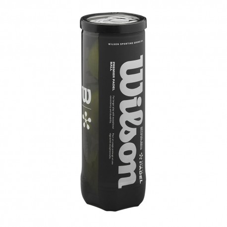 Wilson Palline Padel Premier Tubo X3 Giallo