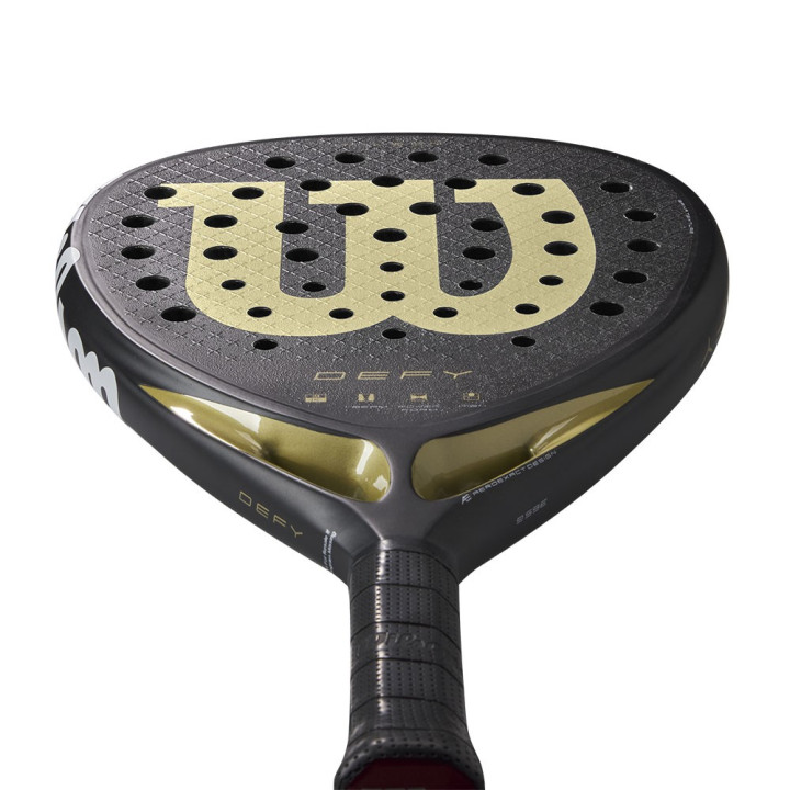 Wilson Racchetta Padel Defy V1 Nero Oro