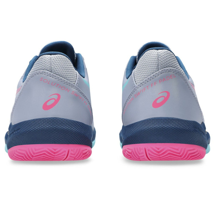 Asics Padel Gel-Game 9 Grigio Blue Mako Blue - Scarpe Da Padel Uomo