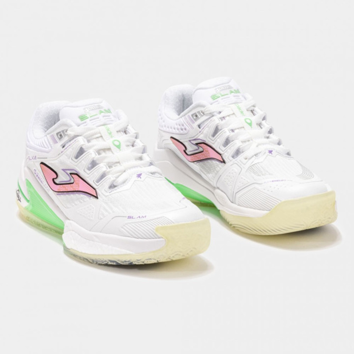 Joma Padel Slam Bianco Rosa - Scarpe Da Padel Donna