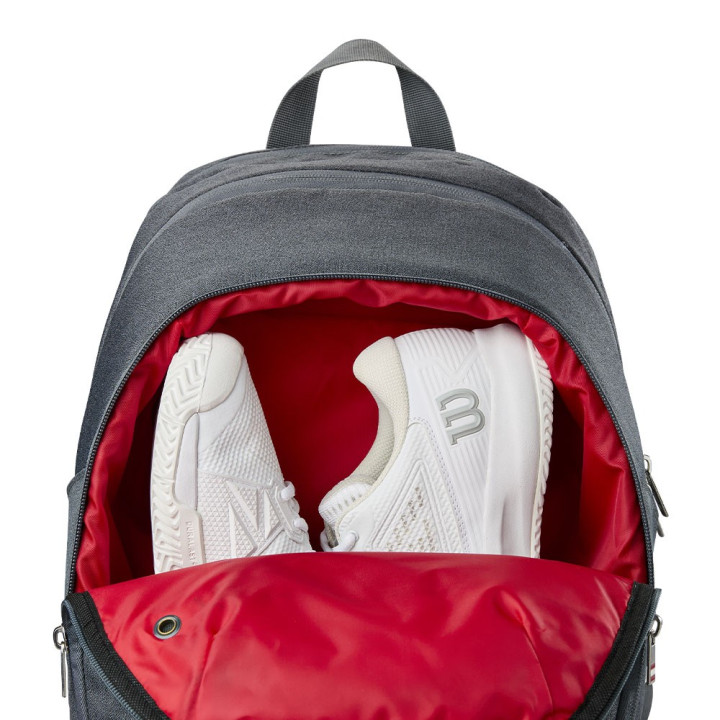 Wilson Zaino Tennis Super Tour Grigio Rosso Bianco