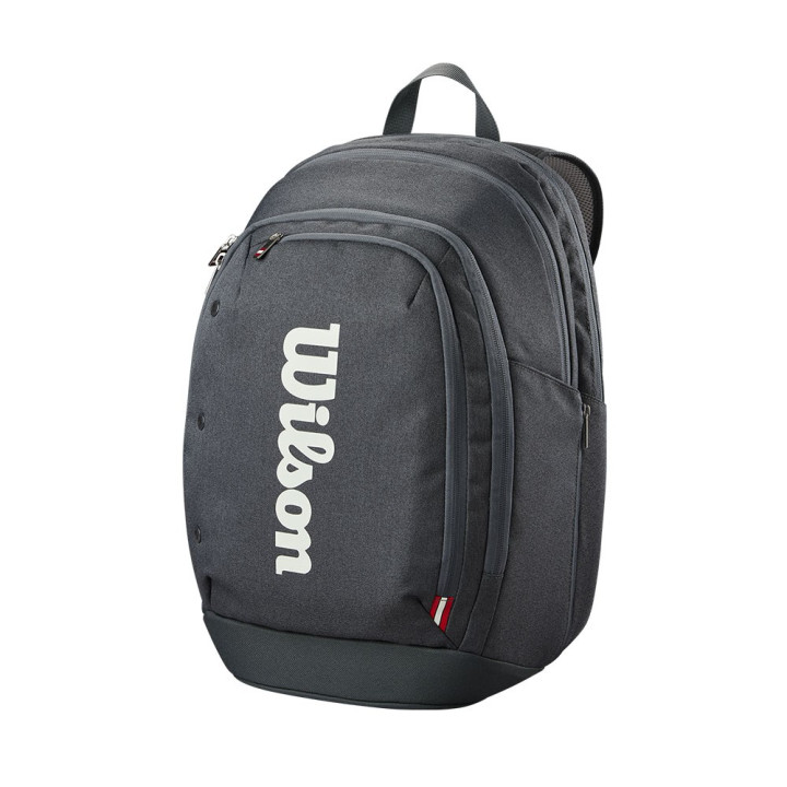 Wilson Zaino Tennis Super Tour Grigio Rosso Bianco