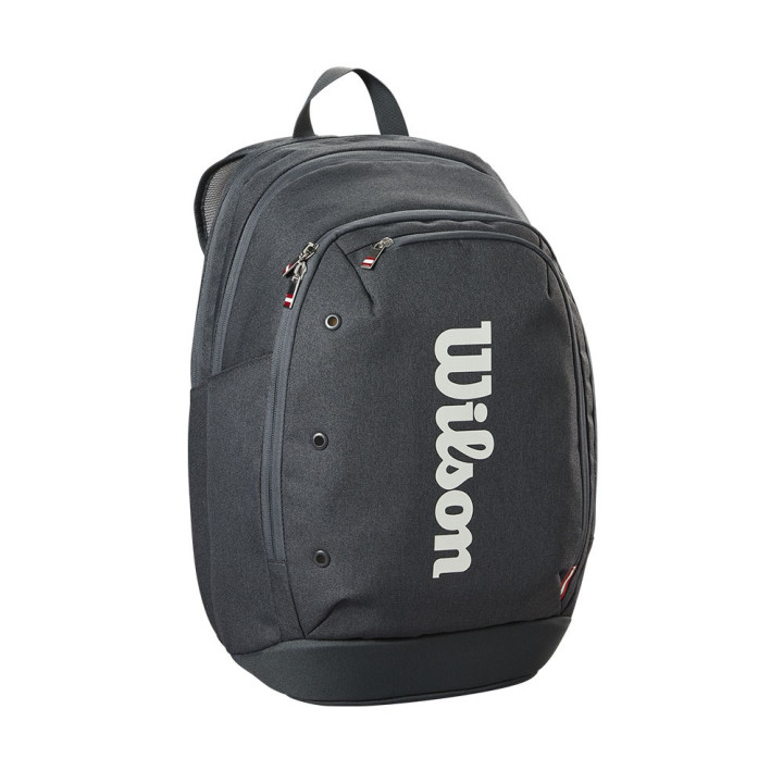 Wilson Zaino Tennis Super Tour Grigio Rosso Bianco