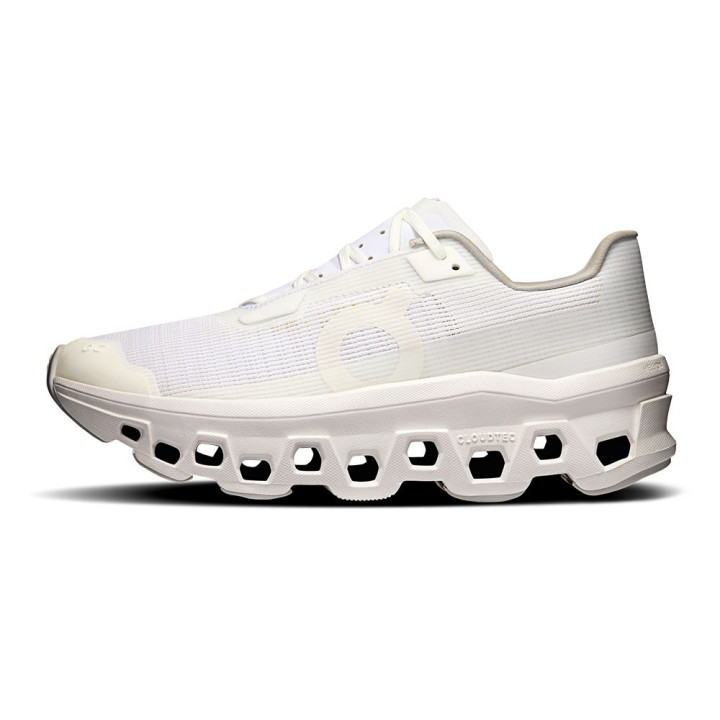 On Cloudmonster Void Bianco Bianco - Sneakers Donna